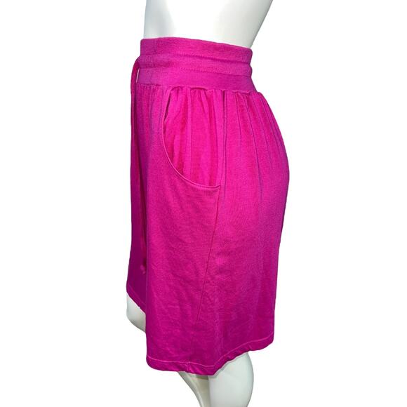 Basic Essentials 90s Pink Skirt, Size Medium, Poly-Cotton Blend, Good Condition - Picture 2 of 12